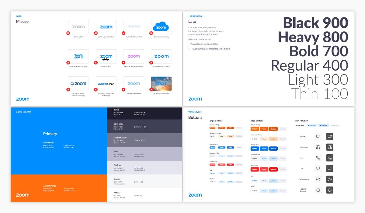 [Saokim.com.vn] Hình ảnh Brand Guidelines của Zoom